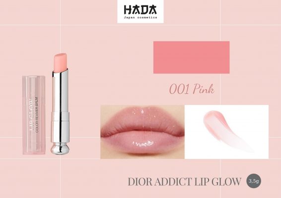 Son Dưỡng Dior Addict Lip Maximizer Hyaluronic Lip Plumper  Màu 001 Pink  Hồng Tự Nhiên